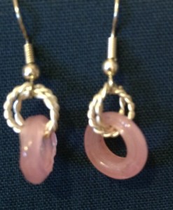 silver-twist-earrings-with-pink-recycled-glass-by-nyree-lillie