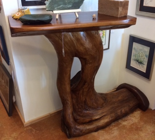 Tall Driftwood Table by Jamie Daye