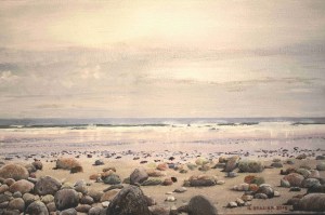Beach Stones by Geoff Brasier