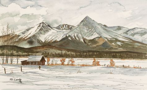 Silence of an Early Winter by Fredrick Lemke