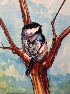 Une Chickadee by Simone Klein