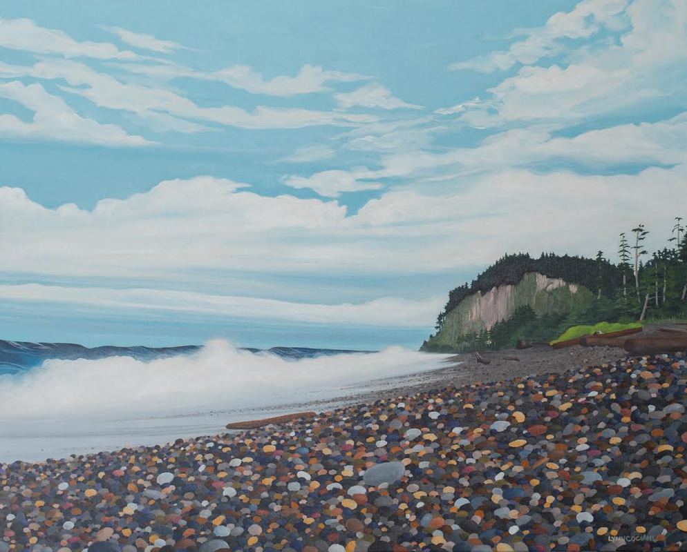 Agate Beach by Lynn Cociani (giclee print) $97