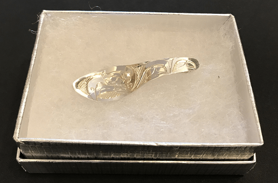 Carved Sliver Spoon Pendant